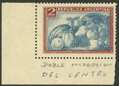Lot 312 - Argentina general issues -  Guillermo Jalil - Philatino Auction # 2521 ARGENTINA: 