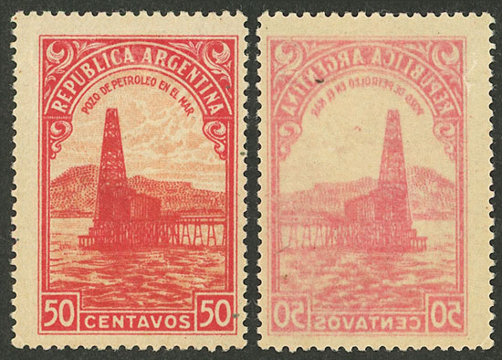 Lot 383 - Argentina general issues -  Guillermo Jalil - Philatino Auction # 2521 ARGENTINA: 