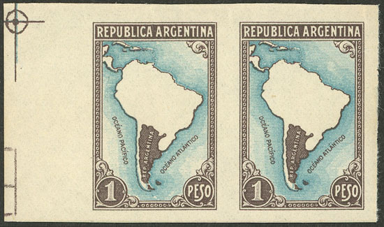 Lot 333 - Argentina general issues -  Guillermo Jalil - Philatino Auction # 2521 ARGENTINA: 