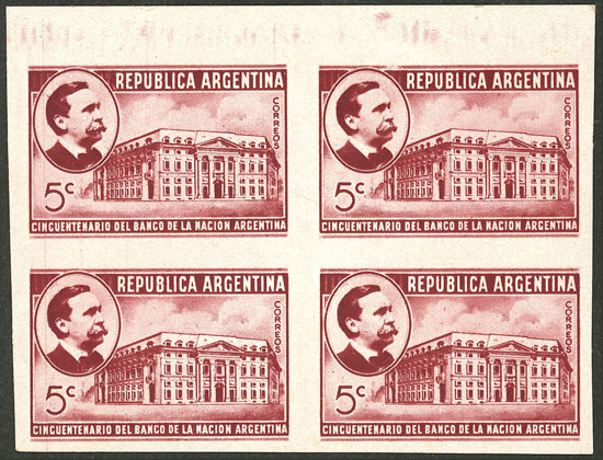 Lot 358 - Argentina general issues -  Guillermo Jalil - Philatino Auction # 2521 ARGENTINA: 