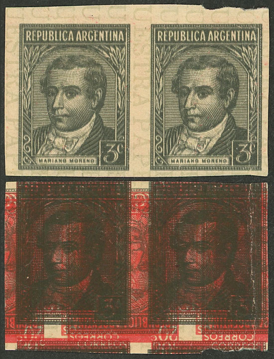 Lot 375 - Argentina general issues -  Guillermo Jalil - Philatino Auction # 2521 ARGENTINA: 
