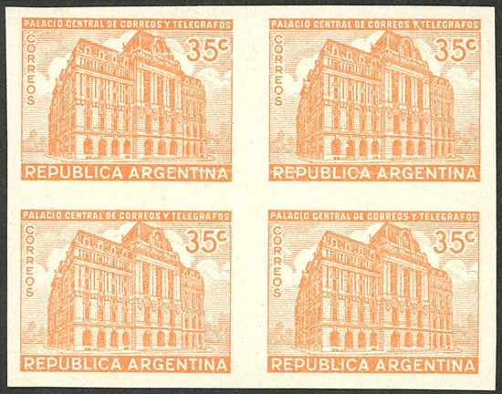 Lot 379 - Argentina general issues -  Guillermo Jalil - Philatino Auction # 2521 ARGENTINA: 