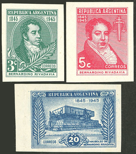 Lot 408 - Argentina general issues -  Guillermo Jalil - Philatino Auction # 2521 ARGENTINA: 