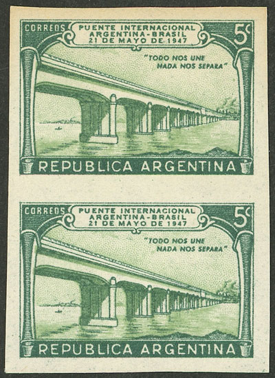 Lot 420 - Argentina general issues -  Guillermo Jalil - Philatino Auction # 2521 ARGENTINA: 