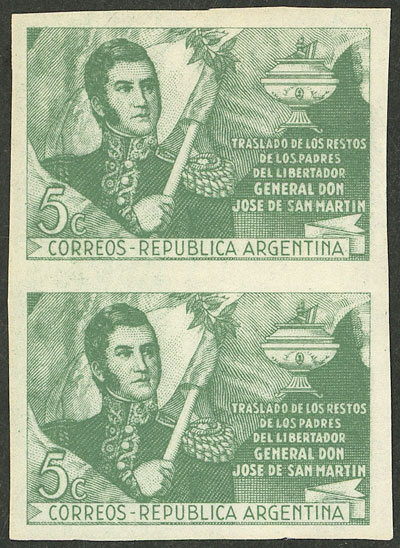 Lot 425 - Argentina general issues -  Guillermo Jalil - Philatino Auction # 2521 ARGENTINA: 