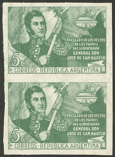 Lot 426 - Argentina general issues -  Guillermo Jalil - Philatino Auction # 2521 ARGENTINA: 