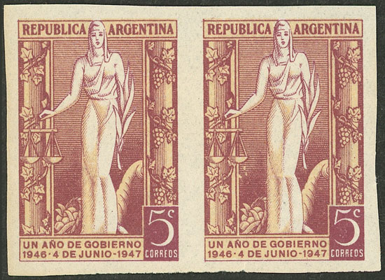 Lot 422 - Argentina general issues -  Guillermo Jalil - Philatino Auction # 2521 ARGENTINA: 
