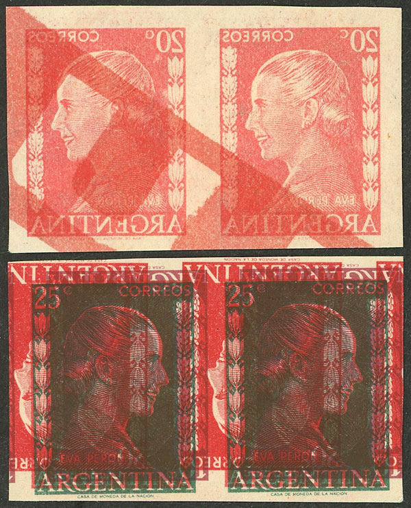 Lot 458 - Argentina general issues -  Guillermo Jalil - Philatino Auction # 2521 ARGENTINA: 