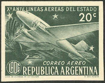 Lot 437 - Argentina general issues -  Guillermo Jalil - Philatino Auction # 2521 ARGENTINA: 