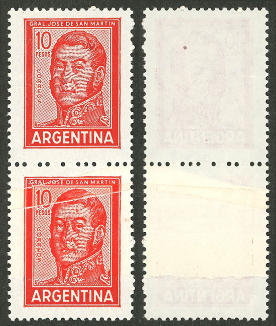 Lot 621 - Argentina general issues -  Guillermo Jalil - Philatino Auction # 2521 ARGENTINA: 