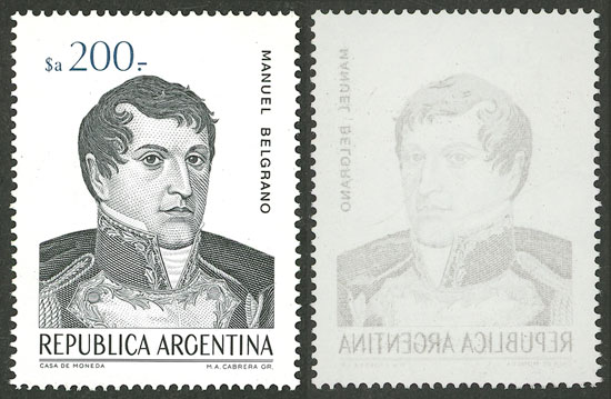 Lot 732 - Argentina general issues -  Guillermo Jalil - Philatino Auction # 2521 ARGENTINA: 