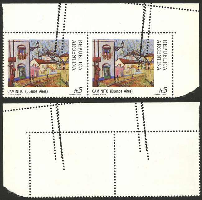 Lot 739 - Argentina general issues -  Guillermo Jalil - Philatino Auction # 2521 ARGENTINA: 