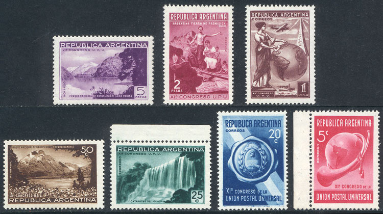Lot 336 - Argentina general issues -  Guillermo Jalil - Philatino Auction # 2521 ARGENTINA: 