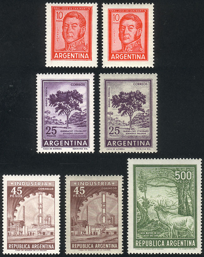 Lot 617 - Argentina general issues -  Guillermo Jalil - Philatino Auction # 2521 ARGENTINA: 