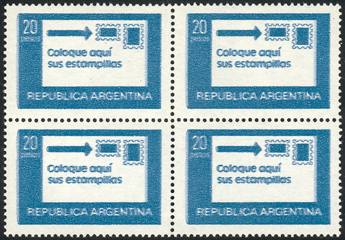 Lot 705 - Argentina general issues - Guillermo Jalil - Philatino Auction # 2521 ARGENTINA: Lot 705 - Argentina general issues - Guillermo Jalil - Philatino Auction # 2521 ARGENTINA: