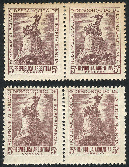 Lot 412 - Argentina general issues -  Guillermo Jalil - Philatino Auction # 2521 ARGENTINA: 