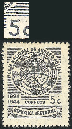 Lot 406 - Argentina general issues -  Guillermo Jalil - Philatino Auction # 2521 ARGENTINA: 