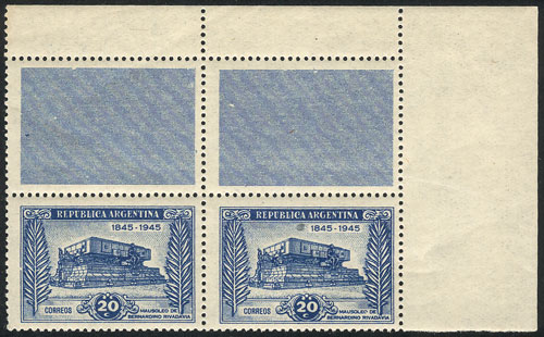 Lot 410 - Argentina general issues -  Guillermo Jalil - Philatino Auction # 2521 ARGENTINA: 