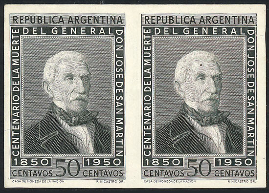 Lot 435 - Argentina general issues -  Guillermo Jalil - Philatino Auction # 2521 ARGENTINA: 