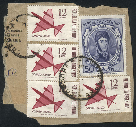 Lot 635 - Argentina general issues -  Guillermo Jalil - Philatino Auction # 2521 ARGENTINA: 