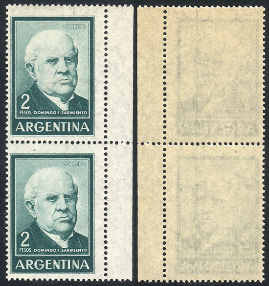 Lot 591 - Argentina general issues -  Guillermo Jalil - Philatino Auction # 2523 ARGENTINA: General auction with material of all periods, including rarities