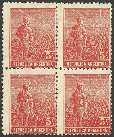 Lot 269 - Argentina general issues -  Guillermo Jalil - Philatino Auction # 2523 ARGENTINA: General auction with material of all periods, including rarities