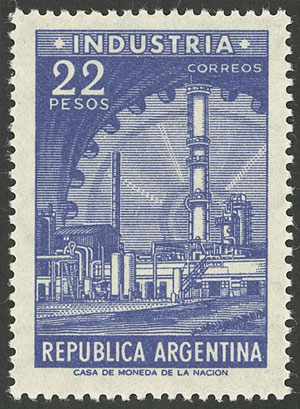 Lot 610 - Argentina general issues -  Guillermo Jalil - Philatino Auction # 2523 ARGENTINA: General auction with material of all periods, including rarities