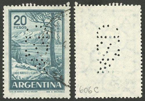 Lot 609 - Argentina general issues -  Guillermo Jalil - Philatino Auction # 2523 ARGENTINA: General auction with material of all periods, including rarities