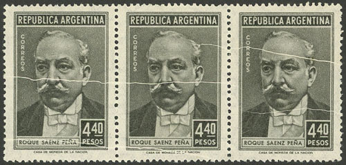 Lot 549 - Argentina general issues -  Guillermo Jalil - Philatino Auction # 2523 ARGENTINA: General auction with material of all periods, including rarities
