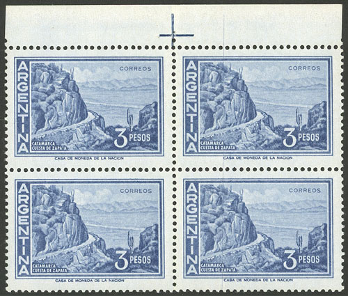 Lot 595 - Argentina general issues -  Guillermo Jalil - Philatino Auction # 2523 ARGENTINA: General auction with material of all periods, including rarities