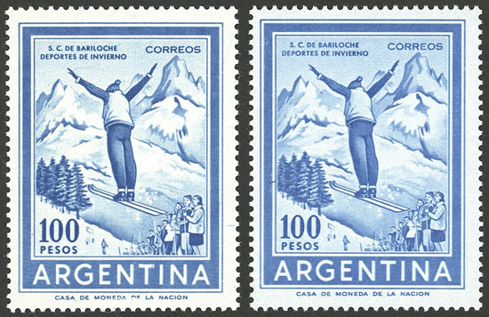 Lot 612 - Argentina general issues -  Guillermo Jalil - Philatino Auction # 2523 ARGENTINA: General auction with material of all periods, including rarities