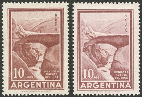 Lot 604 - Argentina general issues -  Guillermo Jalil - Philatino Auction # 2523 ARGENTINA: General auction with material of all periods, including rarities