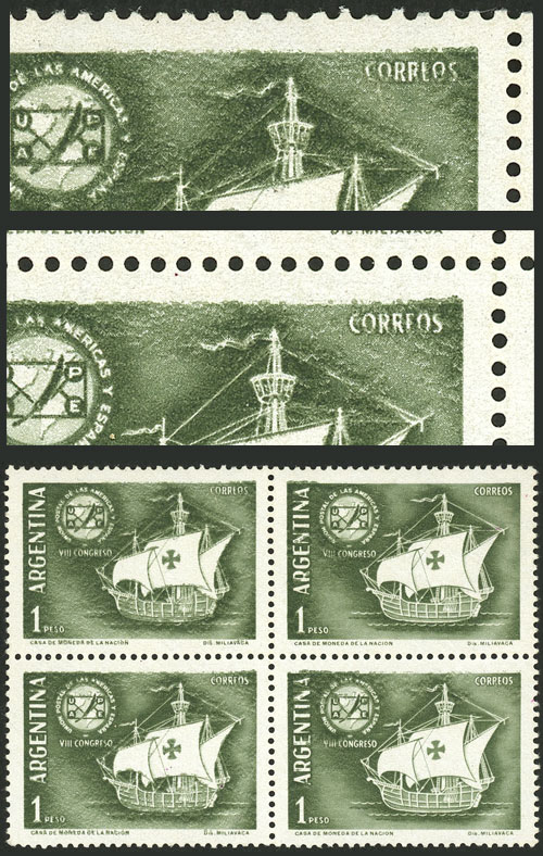 Lot 621 - Argentina general issues -  Guillermo Jalil - Philatino Auction # 2523 ARGENTINA: General auction with material of all periods, including rarities
