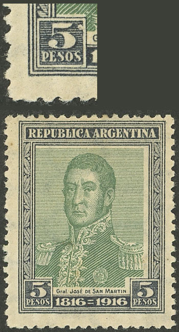 Lot 276 - Argentina general issues -  Guillermo Jalil - Philatino Auction # 2523 ARGENTINA: General auction with material of all periods, including rarities