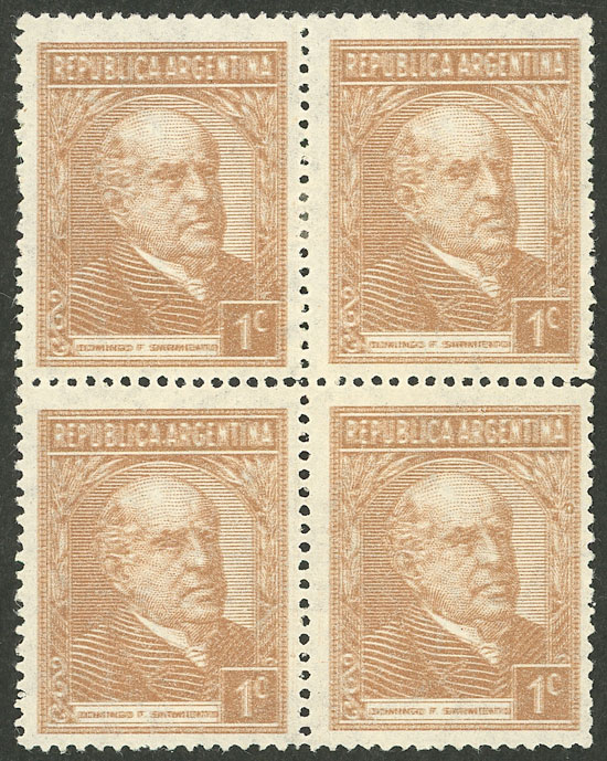 Lot 383 - Argentina general issues -  Guillermo Jalil - Philatino Auction # 2523 ARGENTINA: General auction with material of all periods, including rarities