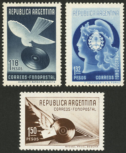 Lot 427 - Argentina general issues -  Guillermo Jalil - Philatino Auction # 2523 ARGENTINA: General auction with material of all periods, including rarities