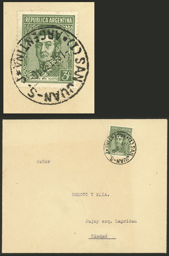 Lot 364 - Argentina general issues -  Guillermo Jalil - Philatino Auction # 2523 ARGENTINA: General auction with material of all periods, including rarities