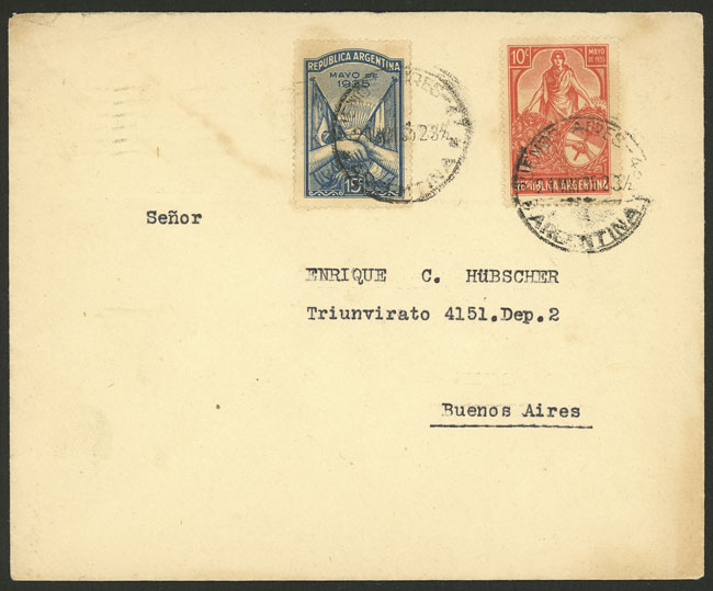 Lot 359 - Argentina general issues -  Guillermo Jalil - Philatino Auction # 2523 ARGENTINA: General auction with material of all periods, including rarities