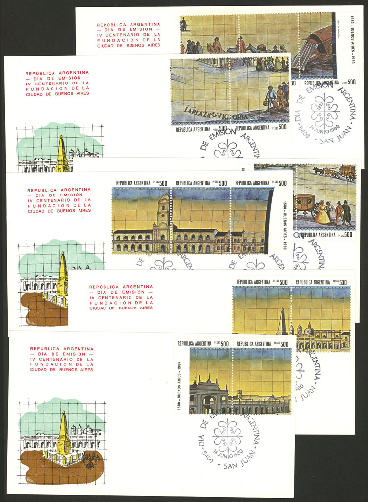 Lot 744 - Argentina general issues -  Guillermo Jalil - Philatino Auction # 2523 ARGENTINA: General auction with material of all periods, including rarities