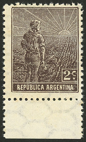 Lot 271 - Argentina general issues -  Guillermo Jalil - Philatino Auction # 2523 ARGENTINA: General auction with material of all periods, including rarities