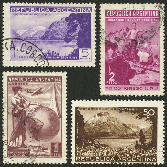 Lot 424 - Argentina general issues -  Guillermo Jalil - Philatino Auction # 2523 ARGENTINA: General auction with material of all periods, including rarities
