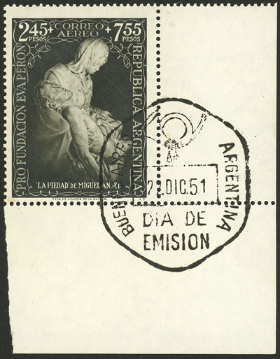 Lot 506 - Argentina general issues -  Guillermo Jalil - Philatino Auction # 2523 ARGENTINA: General auction with material of all periods, including rarities