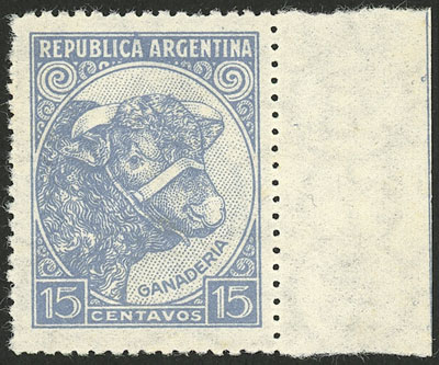 Lot 370 - Argentina general issues -  Guillermo Jalil - Philatino Auction # 2523 ARGENTINA: General auction with material of all periods, including rarities