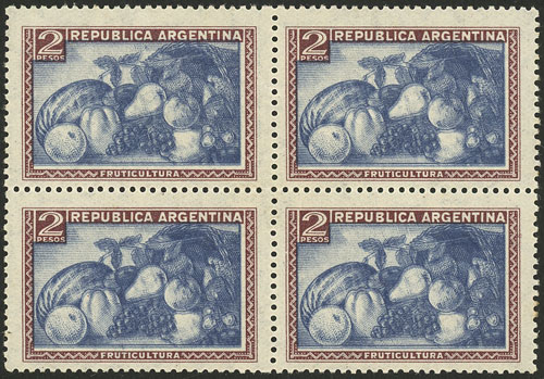 Lot 393 - Argentina general issues -  Guillermo Jalil - Philatino Auction # 2523 ARGENTINA: General auction with material of all periods, including rarities
