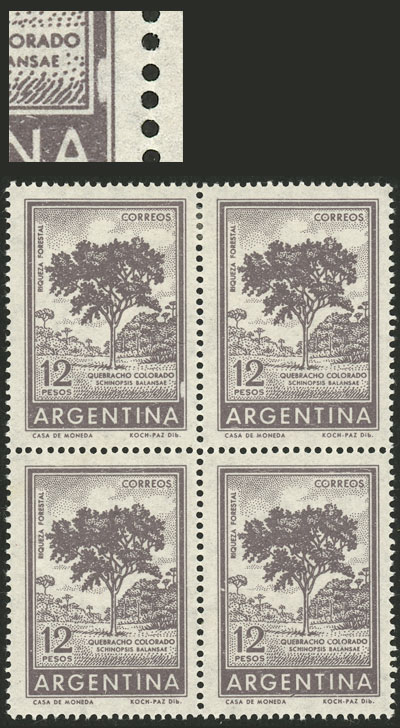 Lot 608 - Argentina general issues -  Guillermo Jalil - Philatino Auction # 2523 ARGENTINA: General auction with material of all periods, including rarities