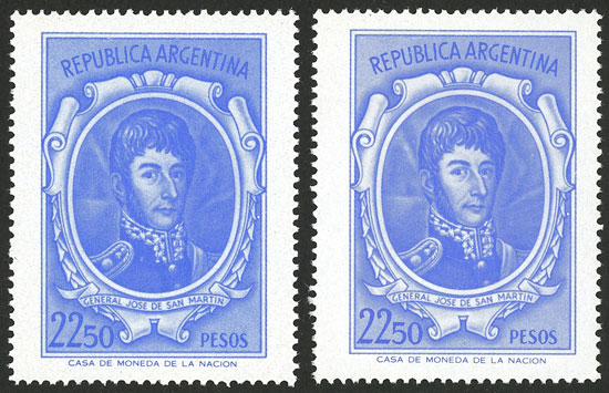 Lot 687 - Argentina general issues - Guillermo Jalil - Philatino Auction # 2523 ARGENTINA: General auction with material of all periods, including rarities Lot 687 - Argentina general issues - Guillermo Jalil - Philatino Auction # 2523 ARGENTINA: General auction with material of all periods, including rarities
