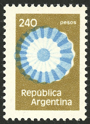 Lot 739 - Argentina general issues -  Guillermo Jalil - Philatino Auction # 2523 ARGENTINA: General auction with material of all periods, including rarities