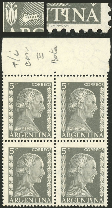 Lot 514 - Argentina general issues -  Guillermo Jalil - Philatino Auction # 2523 ARGENTINA: General auction with material of all periods, including rarities