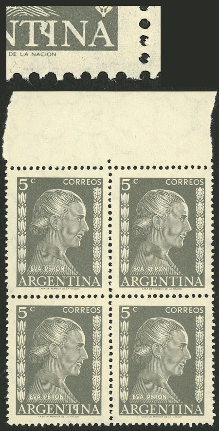 Lot 518 - Argentina general issues -  Guillermo Jalil - Philatino Auction # 2523 ARGENTINA: General auction with material of all periods, including rarities