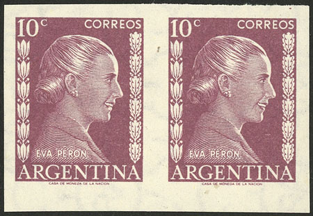 Lot 520 - Argentina general issues -  Guillermo Jalil - Philatino Auction # 2523 ARGENTINA: General auction with material of all periods, including rarities